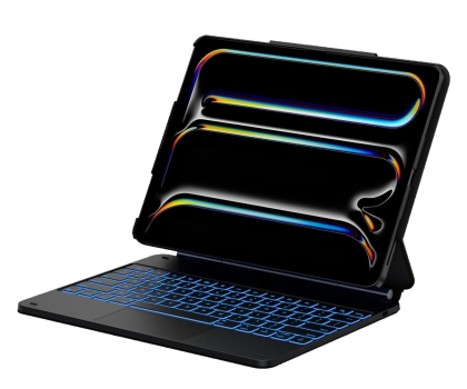 Etui do tableta TYPECASE Etui Edge + z klawiaturą do iPad Air 13" M2/M3/M4 czarny